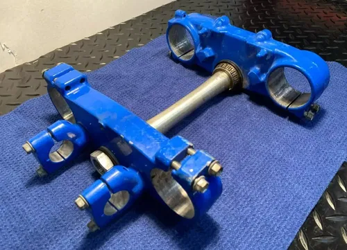 2017 YZ125 Triple Clamps OEM Triple Tree Bar Mounts Mount Yamaha YZ125 2015-2017