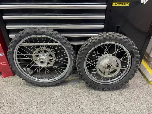 YAMAHA TTR-125L FRONT & REAR Full Wheel Assembly's OEM YAMAHA TTR-L WHEELS