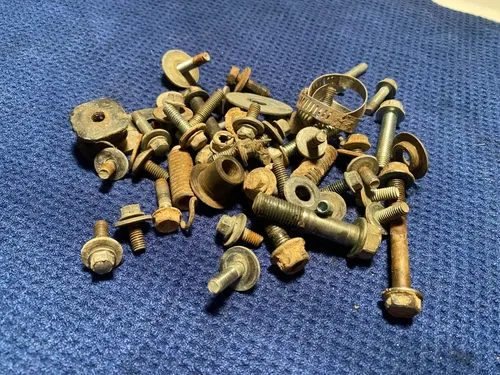 2002 OEM KAWASAKI KX85 MISC HARDWEAR BOLTS WASHERS OEM KAWASAKI KX85 OEM