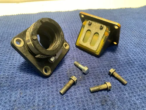 02-12 Yamaha YZ85 YZ 85 Reeds Boot Intake Cage REEDS ASSEMBLY OEM 2006 YZ85