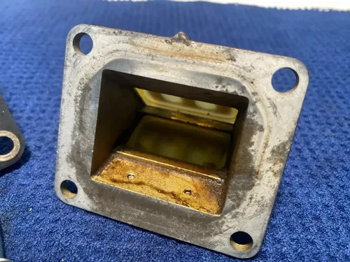 02-12 Yamaha YZ85 YZ 85 Reeds Boot Intake Cage REEDS ASSEMBLY OEM 2006 YZ85