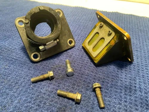 02-12 Yamaha YZ85 YZ 85 Reeds Boot Intake Cage REEDS ASSEMBLY OEM 2006 YZ85