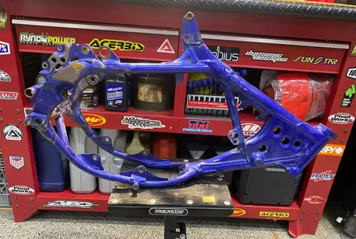 2003 Yamaha YZ85 MAIN FRAME CHASSIS OEM MAIN FRAME YAMAHA YZ85 FRAME WITH/PAPERS