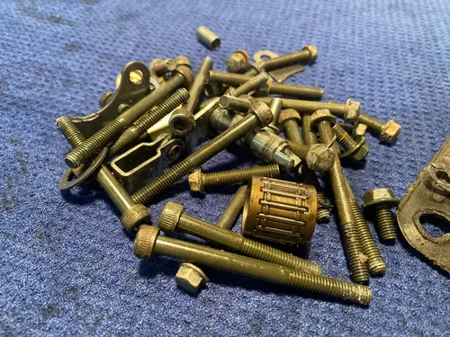 2000 YZ250 OEM YAMAHA MISC MOTOR HARDWEAR ENGINE BOLTS YAMAHA YZ250 OEM YZ250
