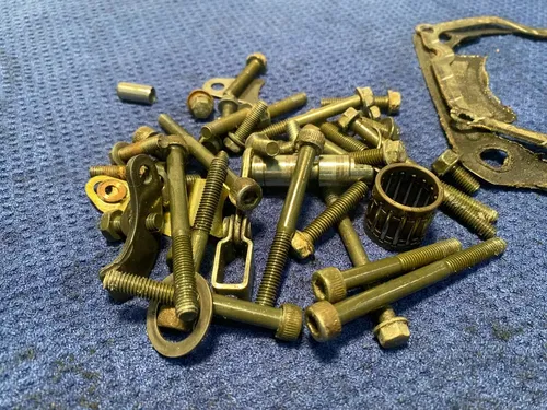2000 YZ250 OEM YAMAHA MISC MOTOR HARDWEAR ENGINE BOLTS YAMAHA YZ250 OEM YZ250