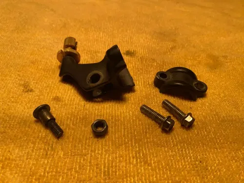 1995 KX80 Clutch OEM Perch Bracket Kawasaki KX80 OEM Handel Bar Perch