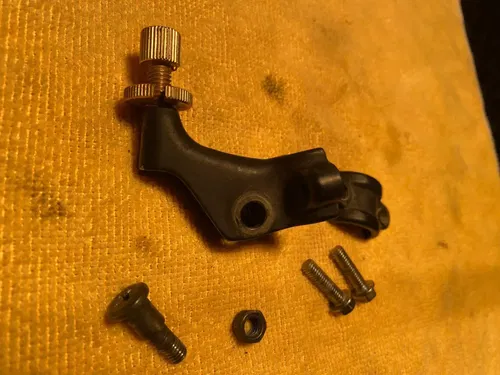 1995 KX80 Clutch OEM Perch Bracket Kawasaki KX80 OEM Handel Bar Perch