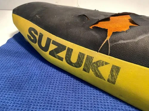 1996-2000 RM125 RM 125 OEM Main Seat Saddle Pillion Foam Base Cover RM125 RM #2