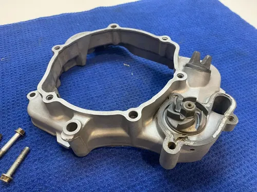 02-18 2008 YZ85 YZ 85 OEM Inner Outer Clutch Cover ASSEMBLY YAMAHA OEM YZ85 2