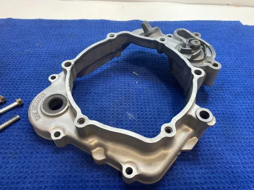 02-18 2008 YZ85 YZ 85 OEM Inner Outer Clutch Cover ASSEMBLY YAMAHA OEM YZ85 2