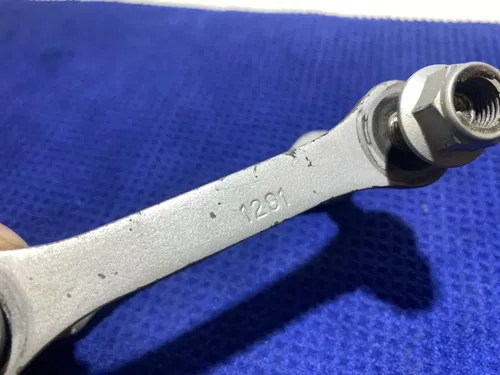 1995 KX80 Linkage OEM Rear Suspension Link Knuckle Pullrod Kawasaki KX 80 OEM