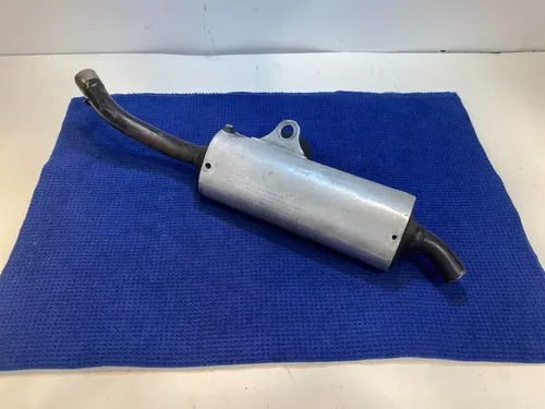 GENUINE OEM 2004 HONDA CR125 EXHAUST MUFFLER PIPE SILENCER 18330-KSR-A00 #YZ98