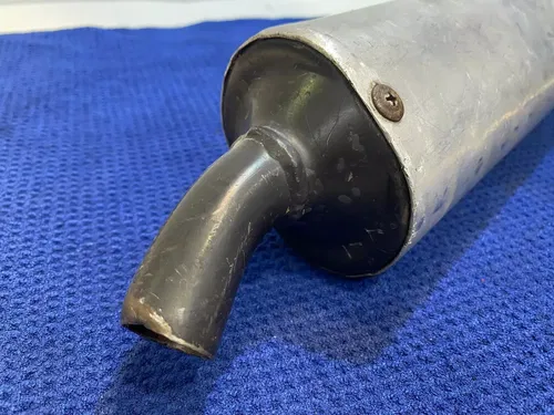 GENUINE OEM 2004 HONDA CR125 EXHAUST MUFFLER PIPE SILENCER 18330-KSR-A00 #YZ98
