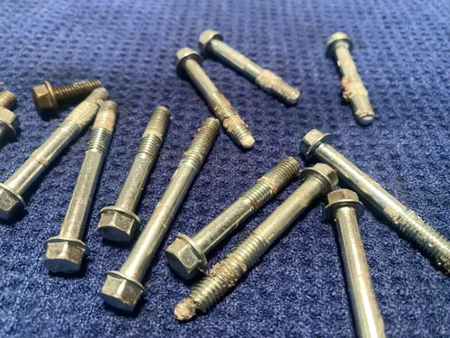 2000 SUZUKI RM125 OEM CRANKCASE BOLTS SET CRANK CASE HALF BOLTS ASSEMBLY OEM #2