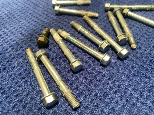 2000 SUZUKI RM125 OEM CRANKCASE BOLTS SET CRANK CASE HALF BOLTS ASSEMBLY OEM #2