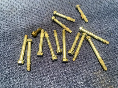 2000 SUZUKI RM125 OEM CRANKCASE BOLTS SET CRANK CASE HALF BOLTS ASSEMBLY OEM #2