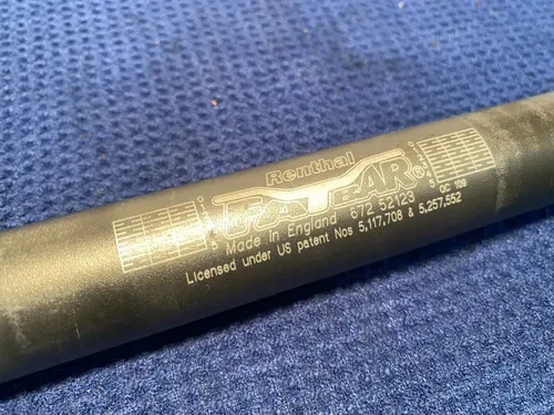 RM125 BARS SUZUKI RENTHAL BARS RM HANDLEBARS FAT BAR RENTHAL BARS RM125 RM #2