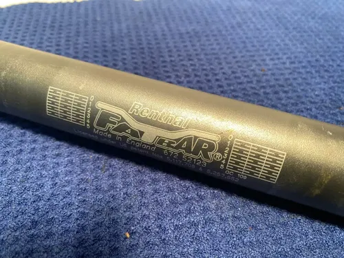 RM125 BARS SUZUKI RENTHAL BARS RM HANDLEBARS FAT BAR RENTHAL BARS RM125 RM #2