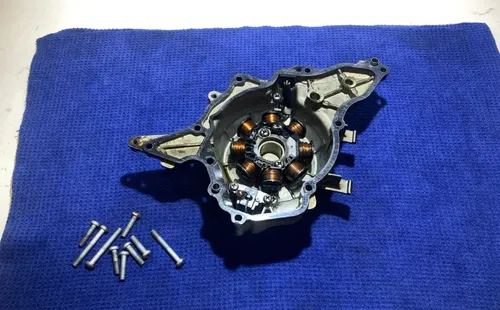 2003-2009 Kawasaki KLX110 OEM Stator Generator Alternator Left Crankcase Cover 6