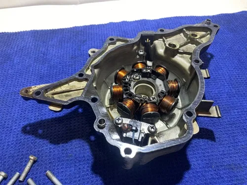2003-2009 Kawasaki KLX110 OEM Stator Generator Alternator Left Crankcase Cover 6