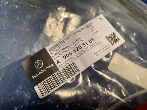 NEW MERCEDES-BENZ SPRINTER 906 FRONT BRAKE CABLE A9064205185 OEM BRAND NEW