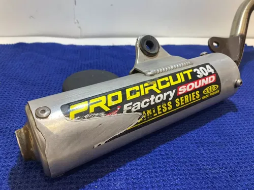 01-22 Kawasaki KX85 KX100 Pro Circuit 304 Factory Sound Exhaust Silencer 2007