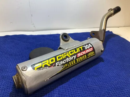 01-22 Kawasaki KX85 KX100 Pro Circuit 304 Factory Sound Exhaust Silencer 2007