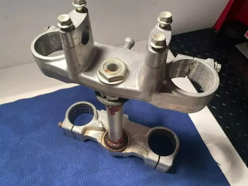 1999 RM250 RM 250 Triple Tree Steering Stem Upper Lower Fork Clamps TRIPLE TREE
