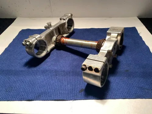 1999 RM250 RM 250 Triple Tree Steering Stem Upper Lower Fork Clamps TRIPLE TREE