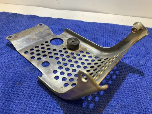 2007 KAWASAKI KLX 110 SKIDPLATE BASH GUARD OEM KLX110 SKID PLATE OEM KAWASAKI