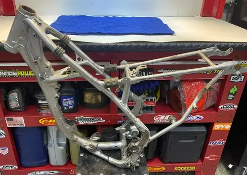 2007 Kawasaki KX85 KX100 OEM Frame Chassis Subframe Engine Cradle 07 WITH/PAPERS