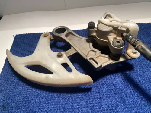2011 CRF450R Rear Brake Assembly OEM Caliper Master Cylinder Brakes Honda CRF