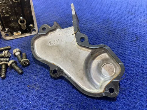 94-04 1998 YZ125 YZ 125 OEM Cylinder Exhaust Power Valve Side Covers Caps OEM YZ