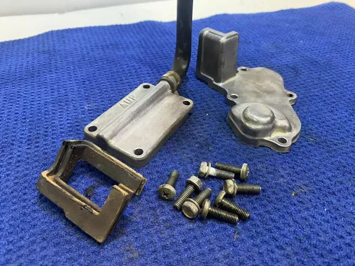 94-04 1998 YZ125 YZ 125 OEM Cylinder Exhaust Power Valve Side Covers Caps OEM YZ