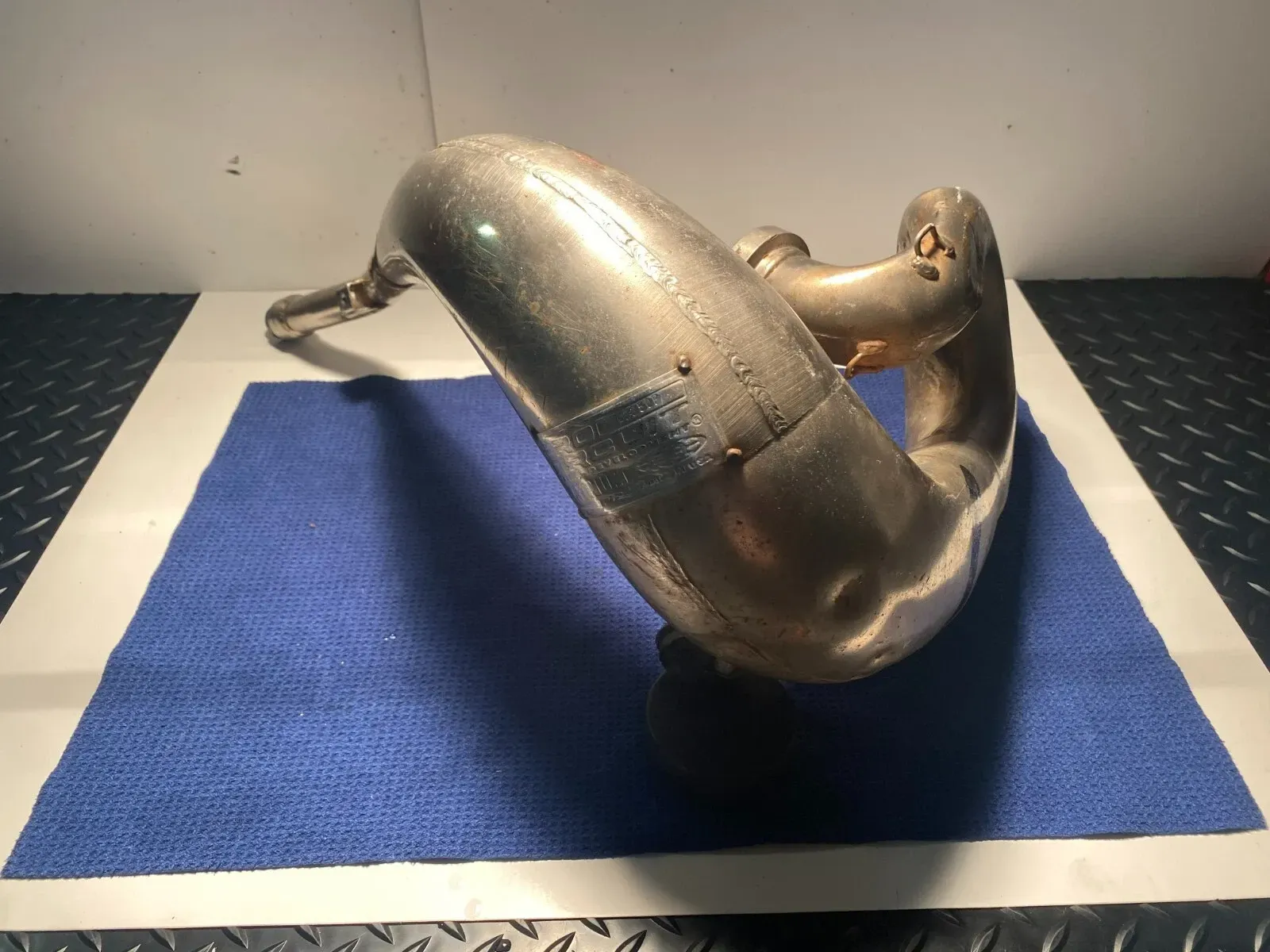 2002 YZ250 YZ 250 Pro Circuit Expansion Chamber Exhaust Manifold Header Pipe PRO