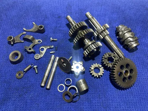 02-09 Kawasaki KLX110 OEM ENGINE TRANSMISSION TRANNY ASSEMBLY GEAR SHIFT DRUM #8