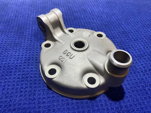 2000 YZ250 CYLINDER HEAD CAP POLISHED GENUINE OEM YAMAHA YZ 250 CYLINDER HEAD #2