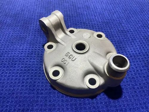 2000 YZ250 CYLINDER HEAD CAP POLISHED GENUINE OEM YAMAHA YZ 250 CYLINDER HEAD #2