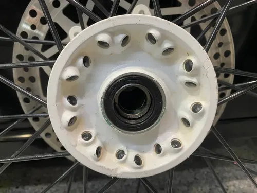 2004 99-12 YAMAHA YZ250 YZ125 FRONT & REAR FULL WHEEL ASSEMBLY'S YAMAHA YZ WHITE