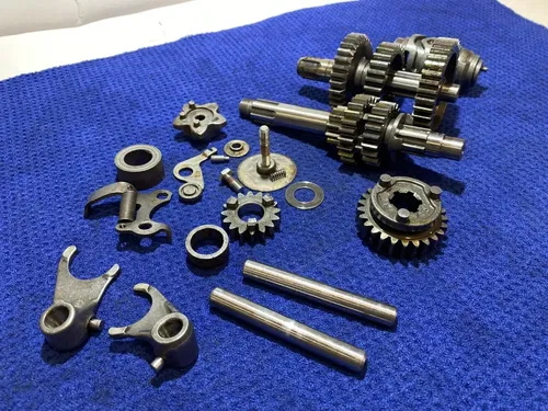 02-09 Kawasaki KLX110 OEM ENGINE TRANSMISSION TRANNY ASSEMBLY GEAR SHIFT DRUM #8