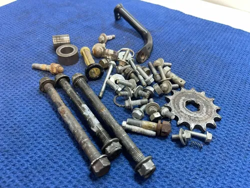 2005 KLX 110 OEM KAWASAKI MISC FRAME HARDWEAR BOLTS KAWASAKI KLX110 OEM HARDWEAR