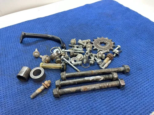 2005 KLX 110 OEM KAWASAKI MISC FRAME HARDWEAR BOLTS KAWASAKI KLX110 OEM HARDWEAR