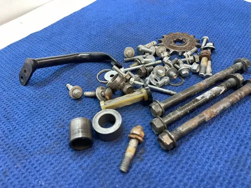 2005 KLX 110 OEM KAWASAKI MISC FRAME HARDWEAR BOLTS KAWASAKI KLX110 OEM HARDWEAR
