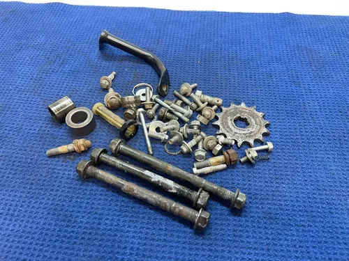 2005 KLX 110 OEM KAWASAKI MISC FRAME HARDWEAR BOLTS KAWASAKI KLX110 OEM HARDWEAR