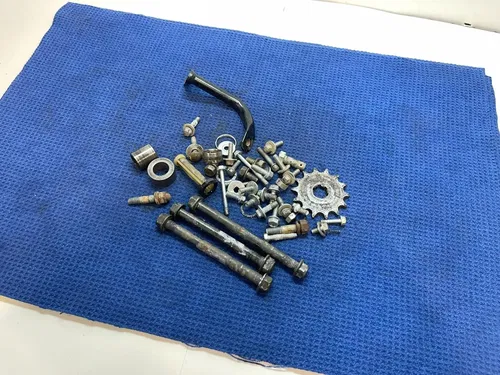 2005 KLX 110 OEM KAWASAKI MISC FRAME HARDWEAR BOLTS KAWASAKI KLX110 OEM HARDWEAR