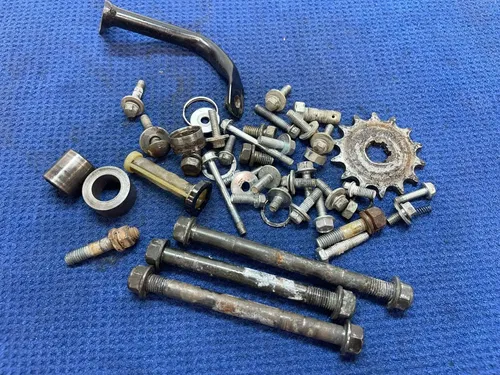 2005 KLX 110 OEM KAWASAKI MISC FRAME HARDWEAR BOLTS KAWASAKI KLX110 OEM HARDWEAR