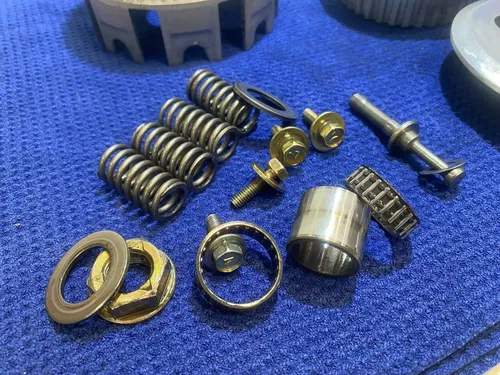 2007 KAWASAKI KX100 KX80 OEM COMPLETE CLUTCH W PLATES BASKET HUB ASSEMBLY