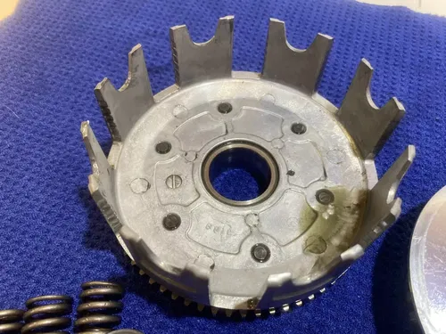 2007 KAWASAKI KX100 KX80 OEM COMPLETE CLUTCH W PLATES BASKET HUB ASSEMBLY