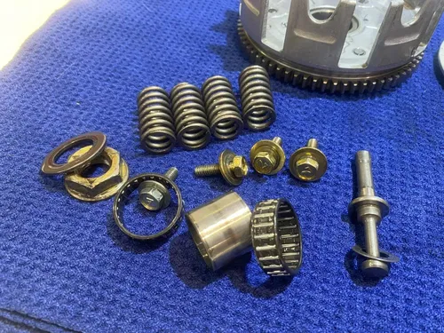 2007 KAWASAKI KX100 KX80 OEM COMPLETE CLUTCH W PLATES BASKET HUB ASSEMBLY