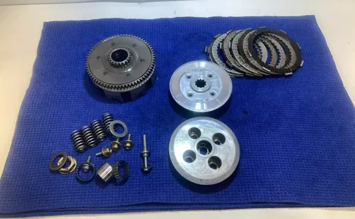 2007 KAWASAKI KX100 KX80 OEM COMPLETE CLUTCH W PLATES BASKET HUB ASSEMBLY